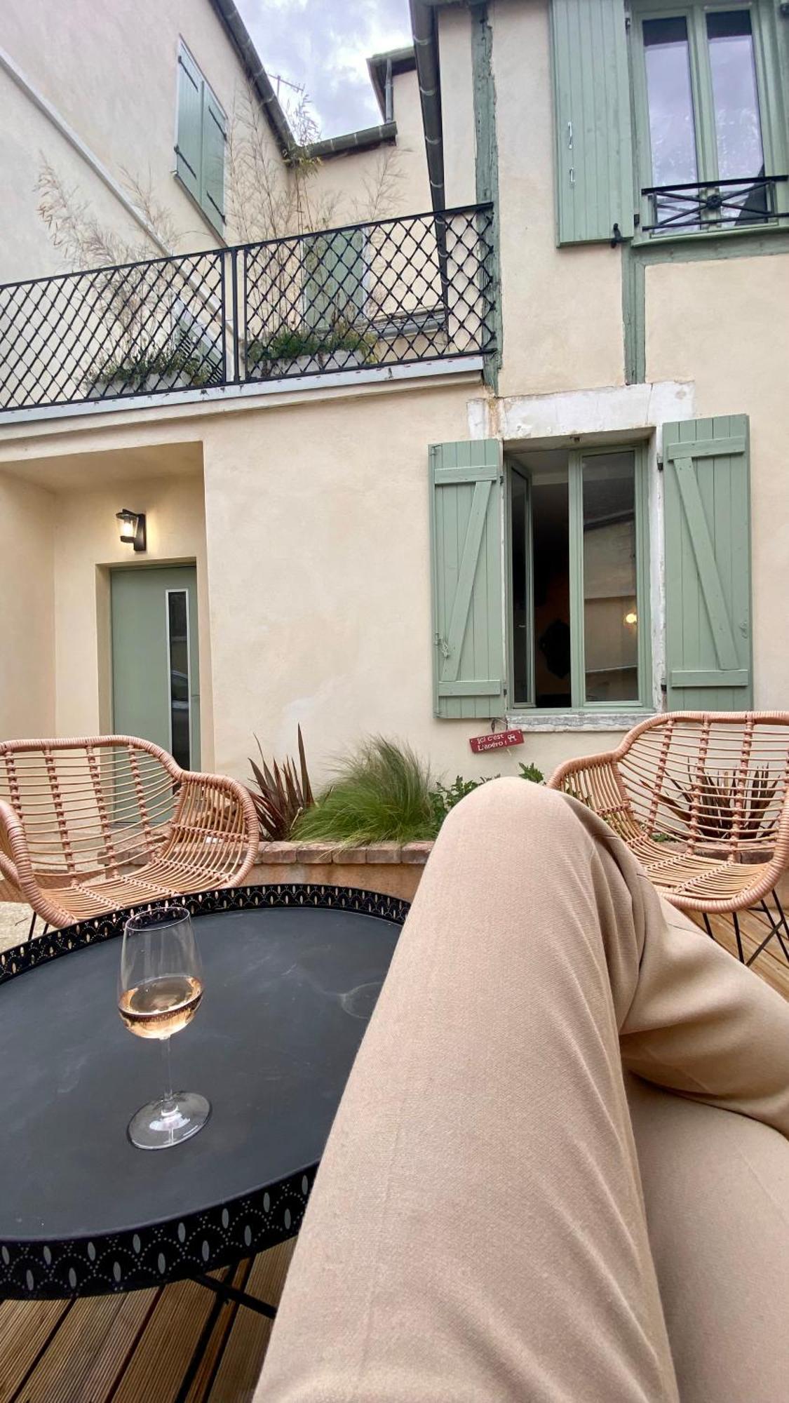 Superbe Appartement Terrasse Et Parking Gratuit 오세르 외부 사진